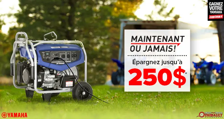 Yamaha – Maintenant ou jamais – Énergétique
