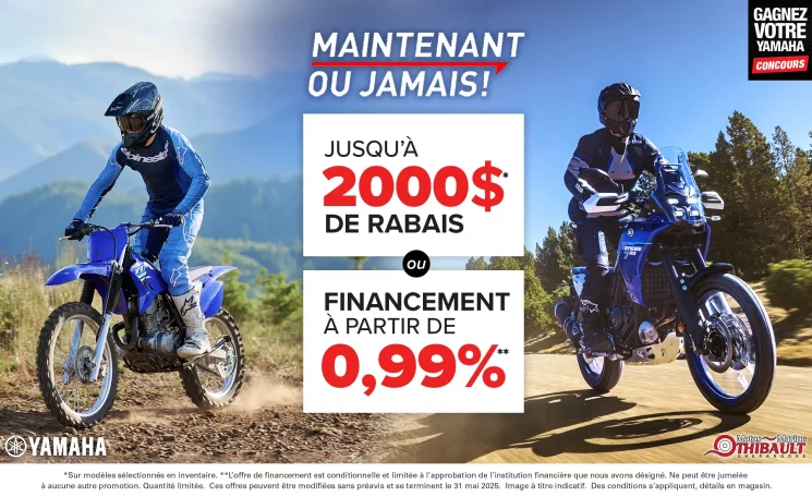 Yamaha – Maintenant ou jamais – Moto