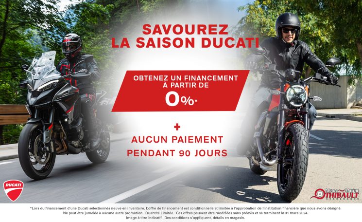 Savourez la saison Ducati
