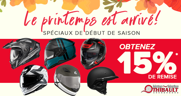Le printemps est arrivé! – Spéciaux de début de saison