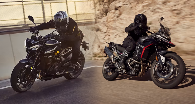 Lancement anticipé des nouvelles Triumph