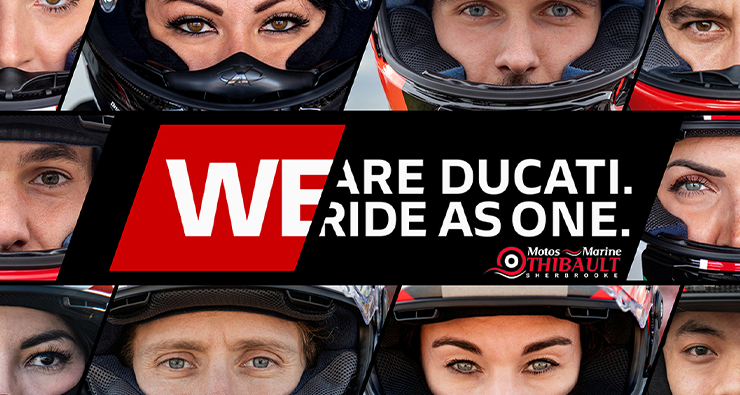 Invitation spéciale à la randonnée Ducati We Ride As One 2024