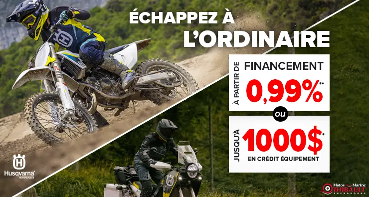Husqvarna – Échappez à l’ordinaire