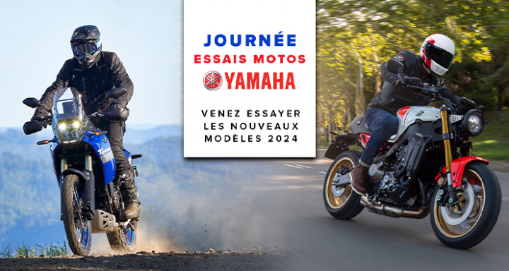 Journée essais motos Yamaha 2024
