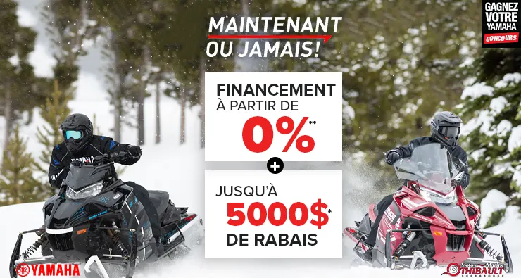 Yamaha – Maintenant ou jamais – Motoneige