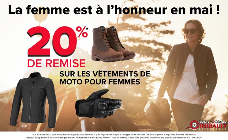 Vêtements de moto pour femmes