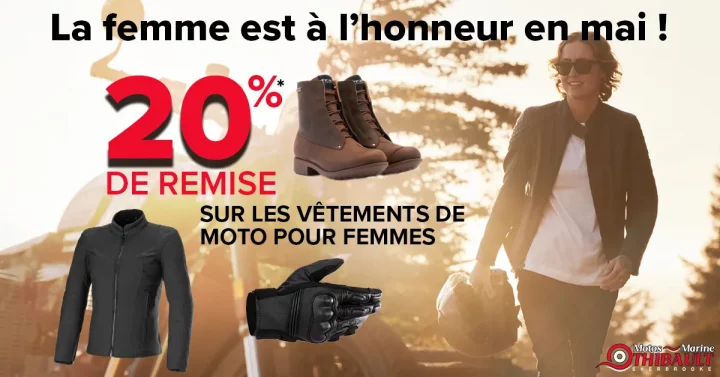 Vêtements de moto pour femmes