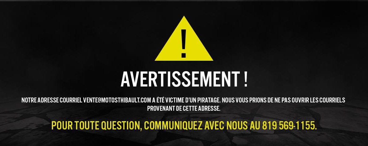 Avertissement